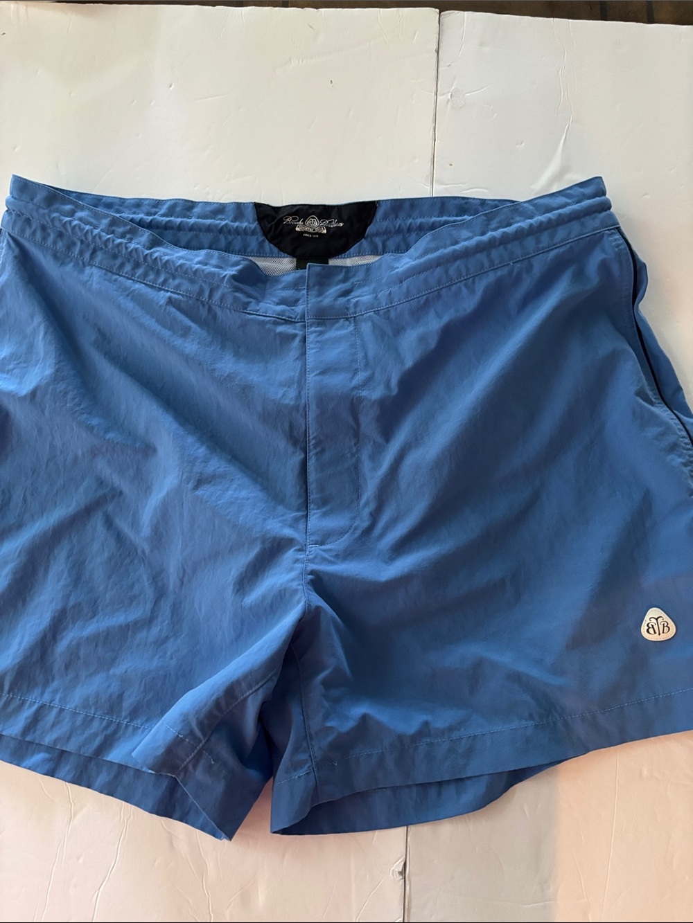 Brooks Brothers Blue Men's Swim Trunks size 38